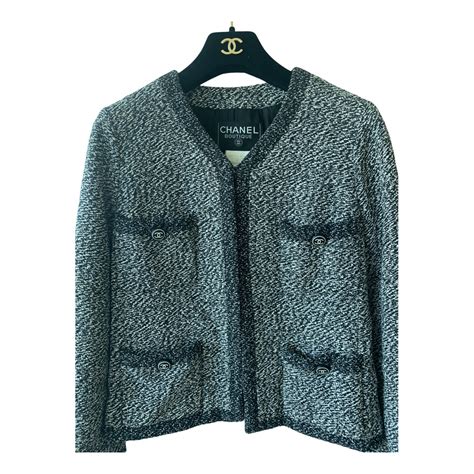 chanel blazer for sale|pre owned Chanel jackets.